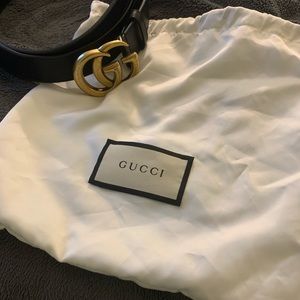 Authentic GUCCI dust bag for belts/wallets